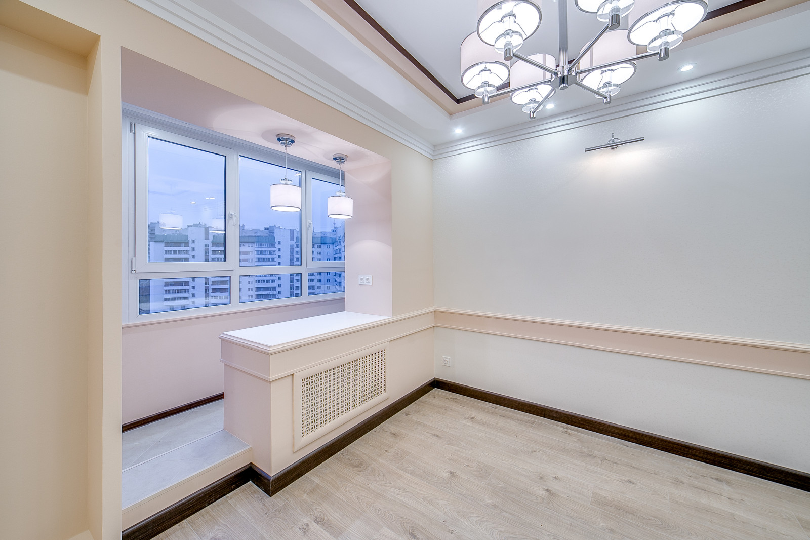 Классический дизайн квартиры 55м2