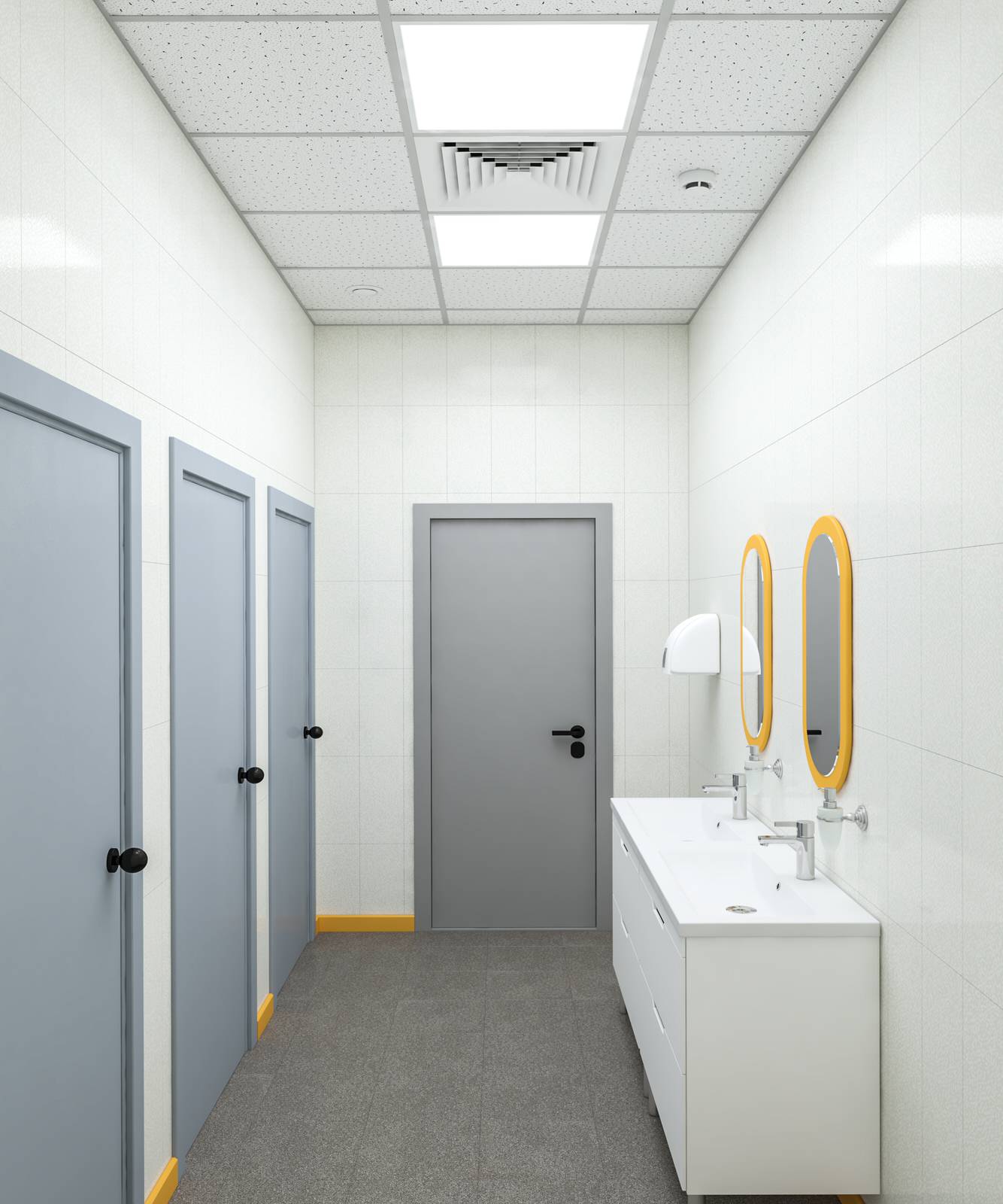 Визуализация офиса.