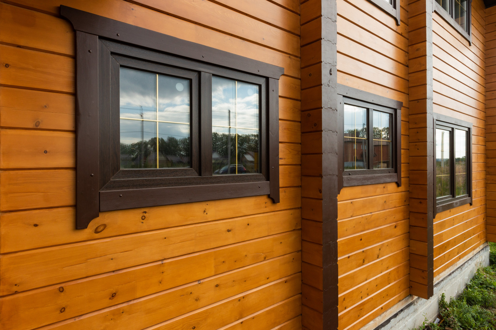 Загородный дом из бруса