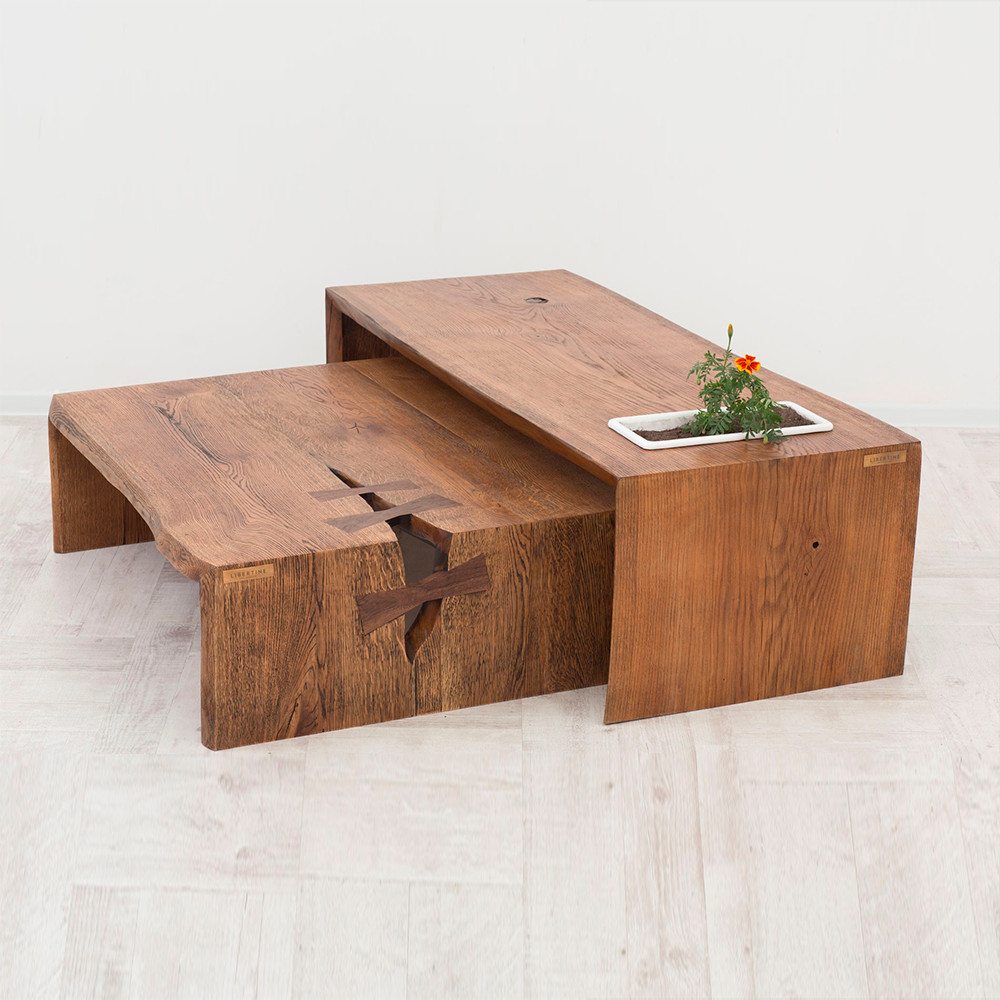 Набор столов Wild Bob и Vesna, коллекция ЖИВОЙ