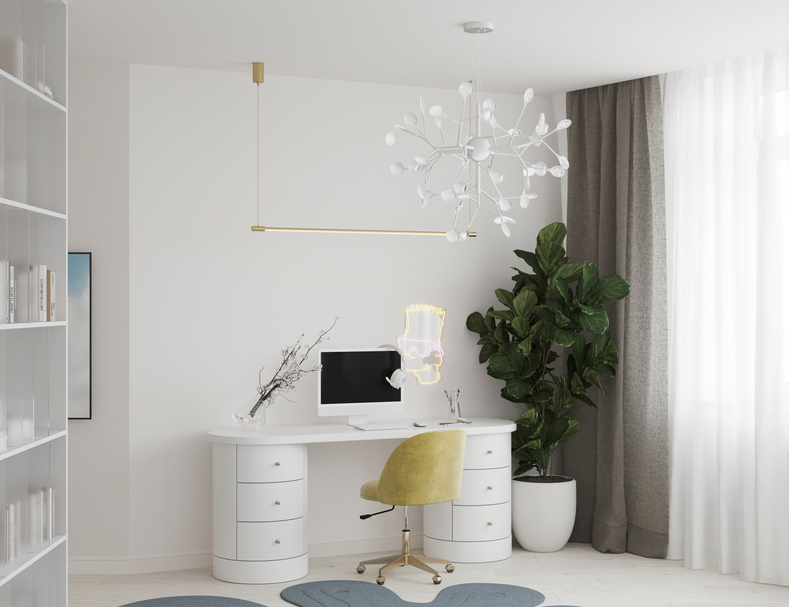 3-х комнатная квартира.