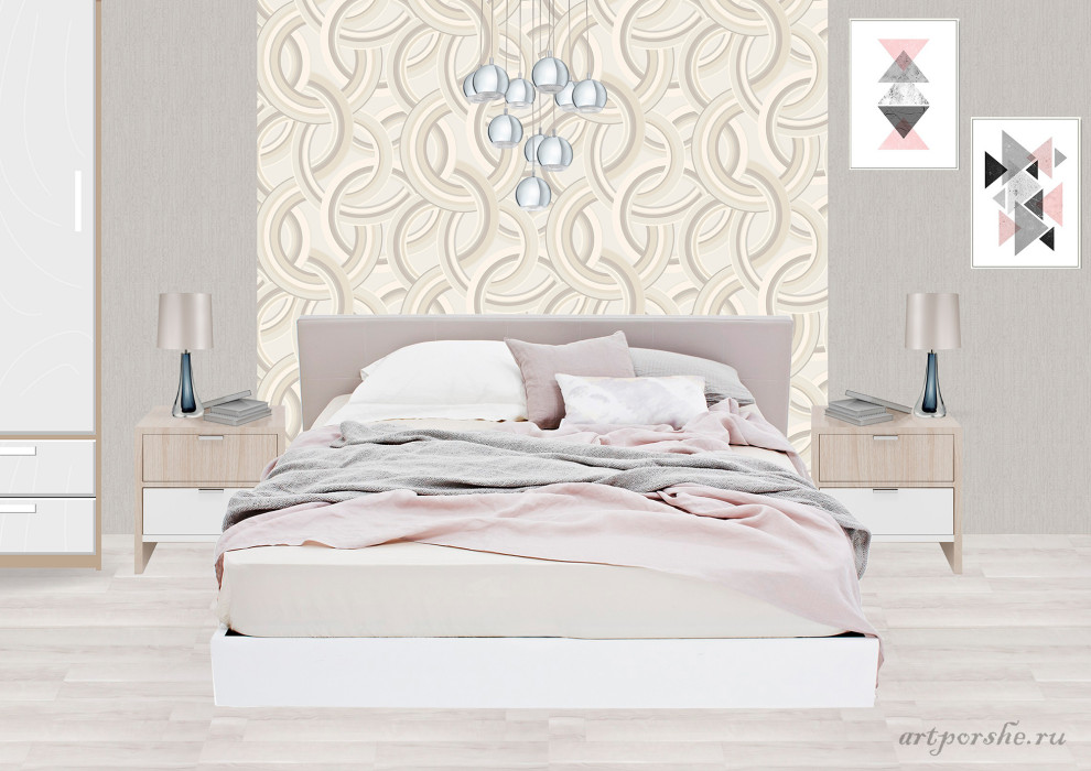 Коллажи-концепции спальных комнат