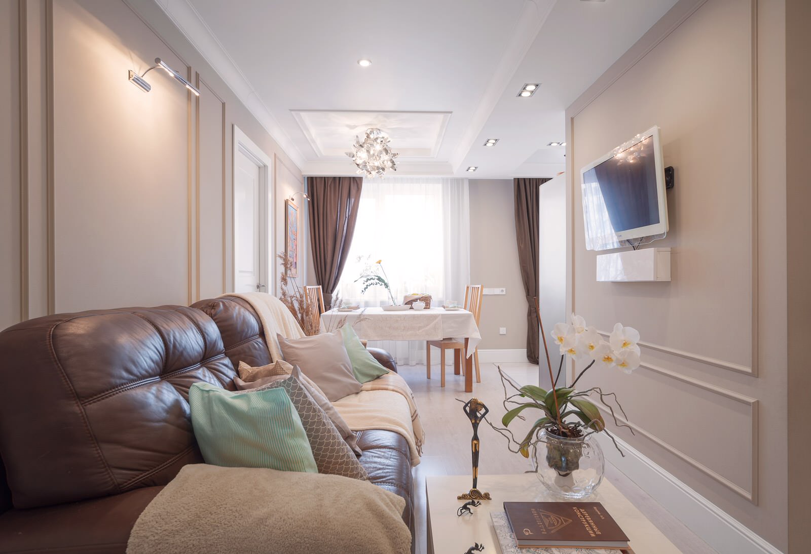 ДИЗАЙН ИНТЕРЬЕРА НЕБОЛЬШОЙ КВАРТИРЫ НА ТИХОРЕЦКОМ ПРОСПЕКТЕ