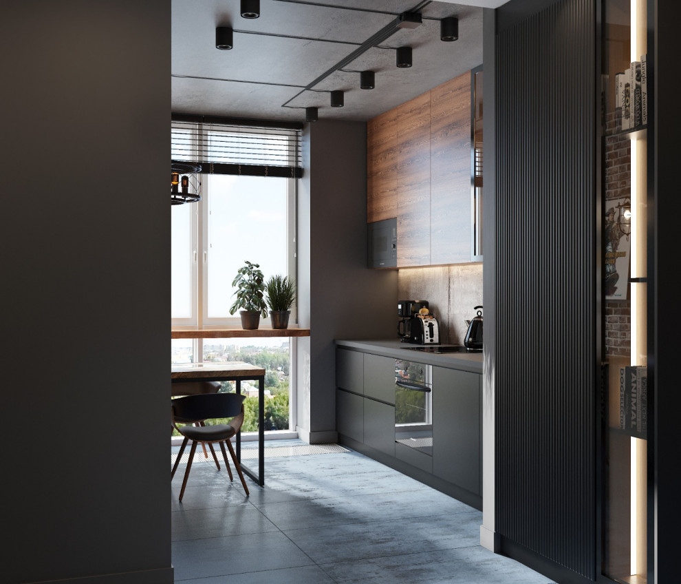 Двушка с элементами лофт 48 м2