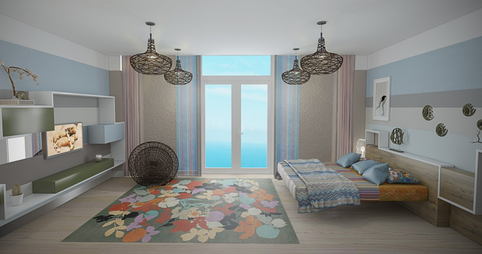 Жилой дом на берегу моря.