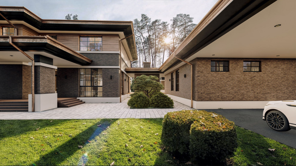 Дом в стиле Райта