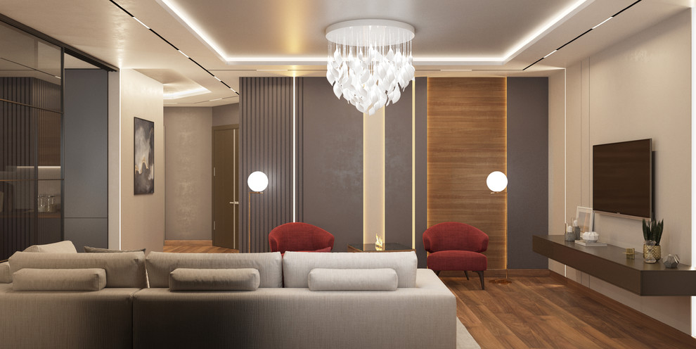 Дизайн проект 3-комнатной квартиры в Москве