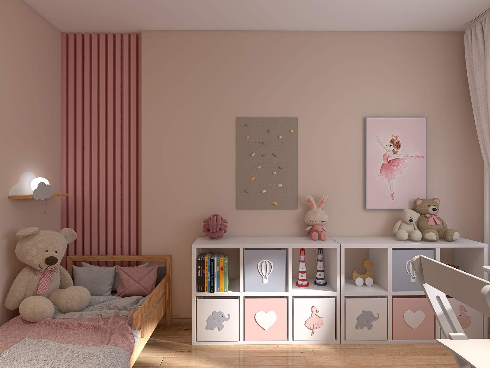 Детская для девочки, ЖК "Юнтолово"