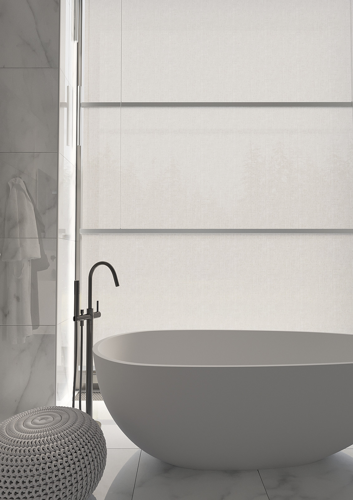 Ванная комната с окном