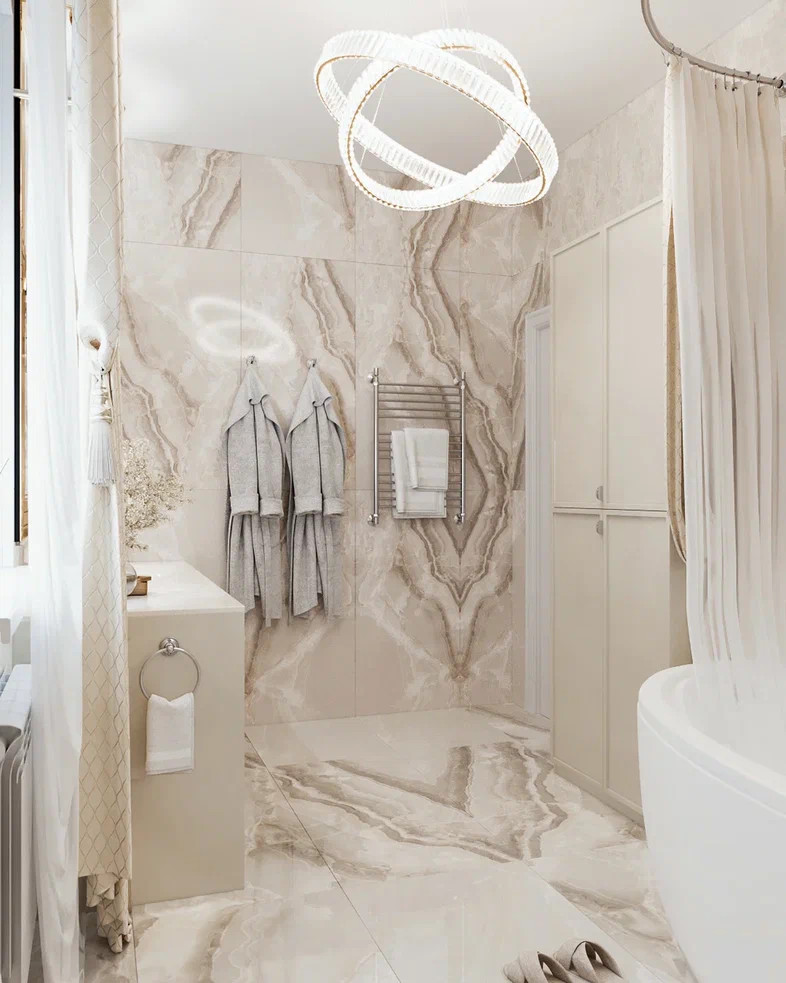 Ванная комната в НЕОклассическом стиле