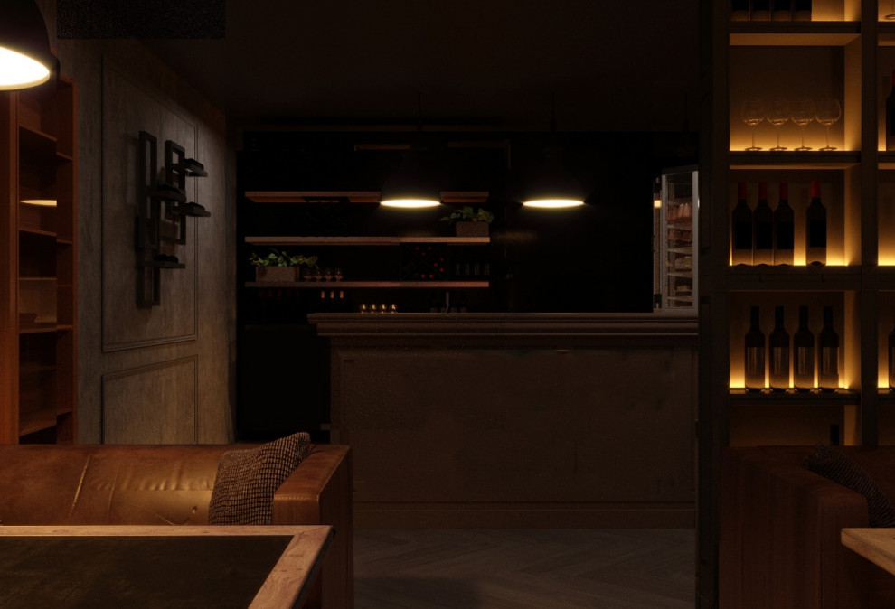 Кальяная КМ в стиле Гранж