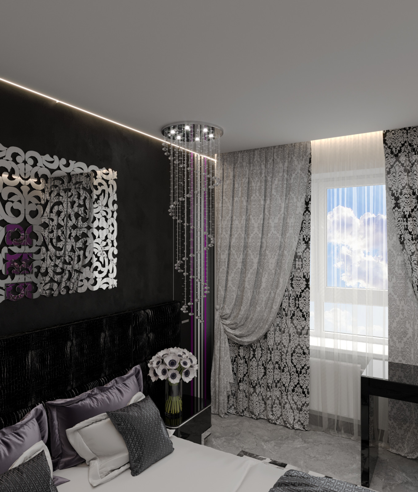 Black&White, проект квартиры