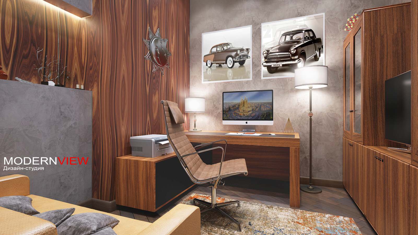 Дизайн проект ЖК "Вешки"