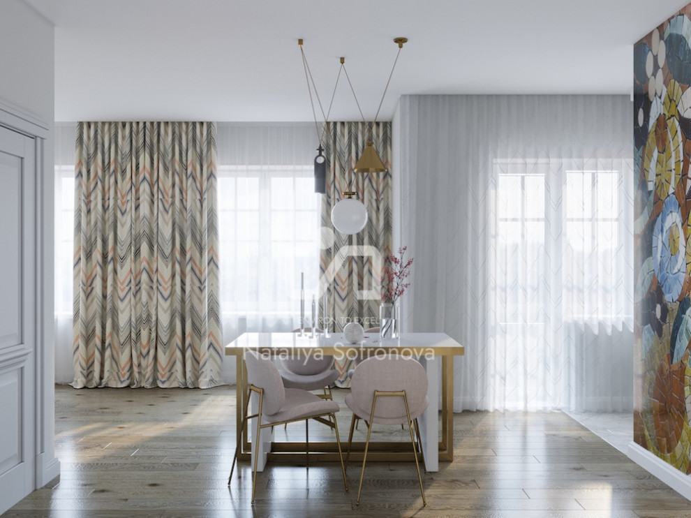 Living room in Studio apartment