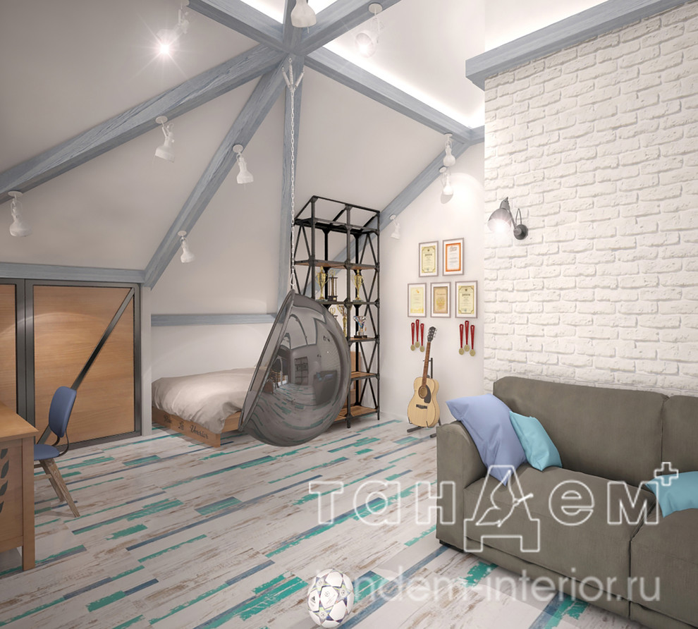 Комната для мальчика-школьника