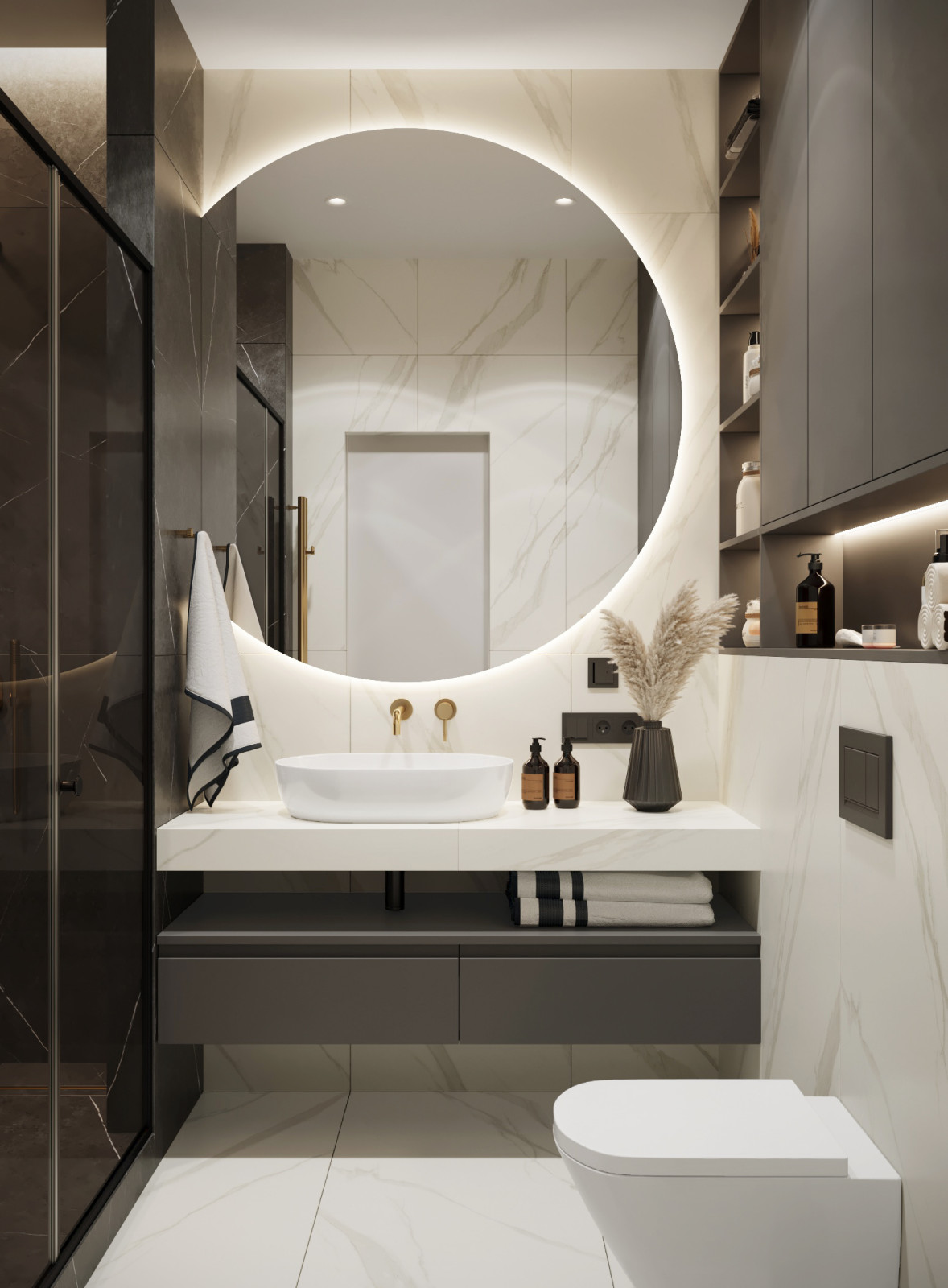 Основной санузел ЖК Фреш