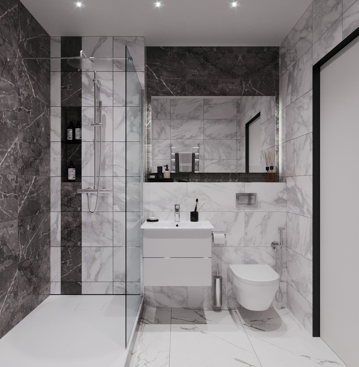 1-комнатная квартира, 46 кв.м.