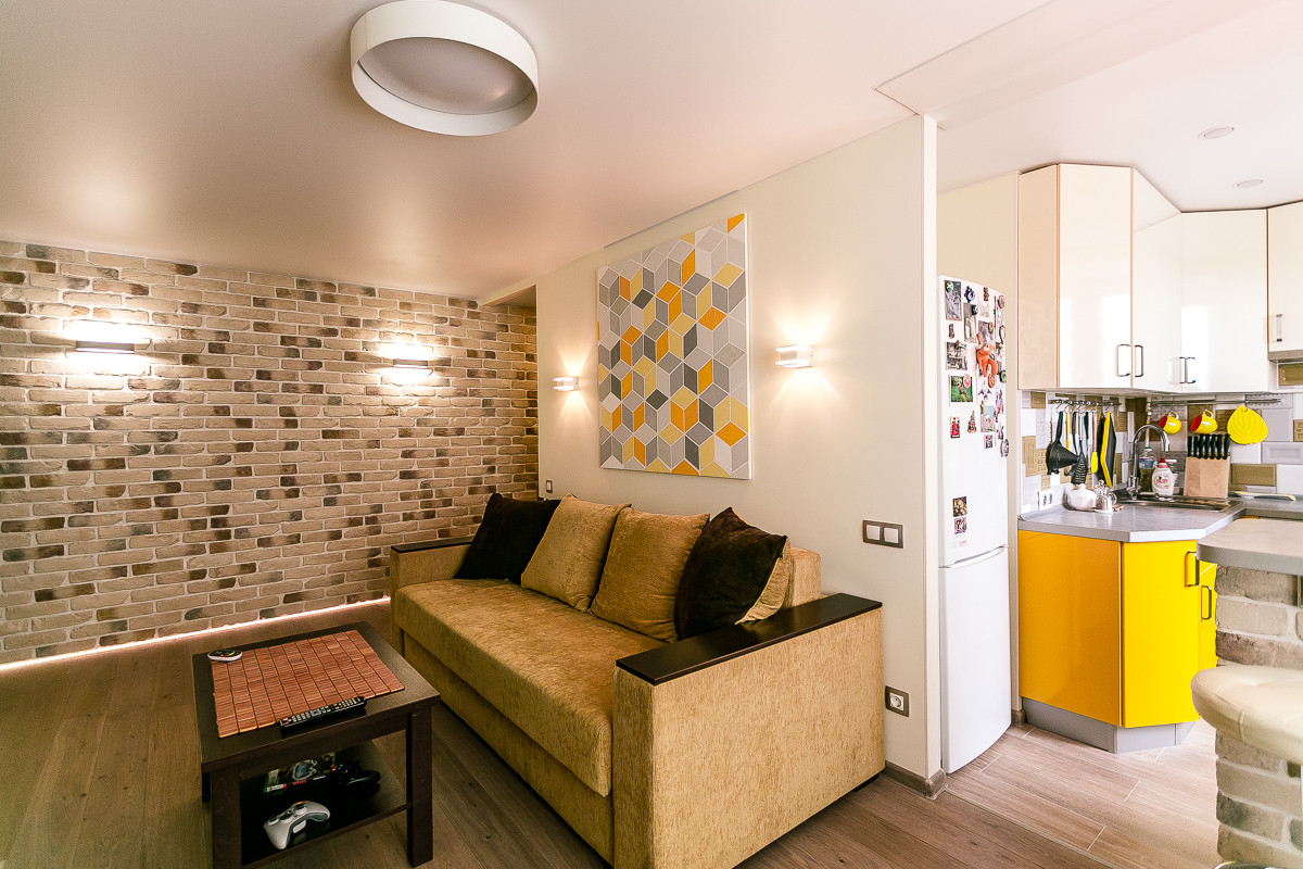 Квартира 55 кв. м. Реализованный проект