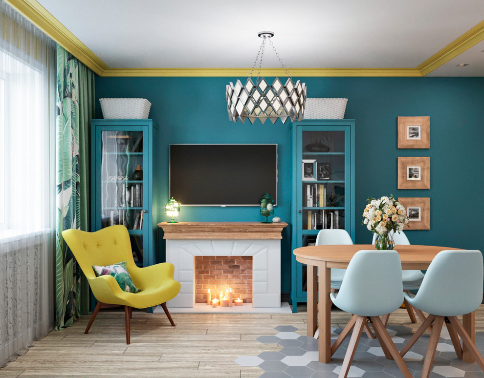 Яркая и уютная квартира в Москве