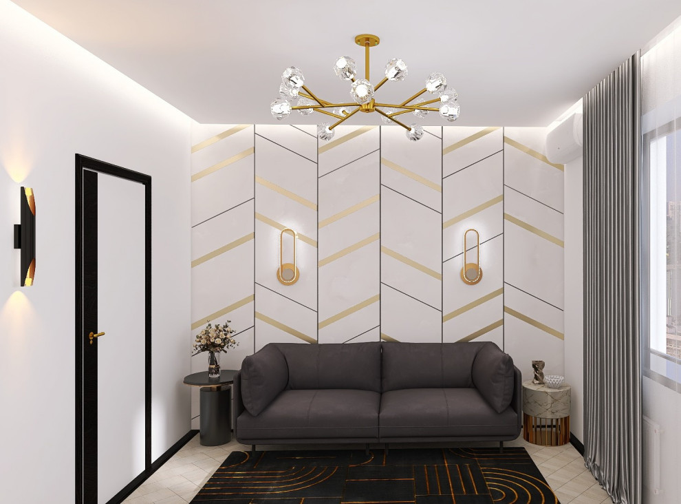 Современная трёхкомнатная квартира