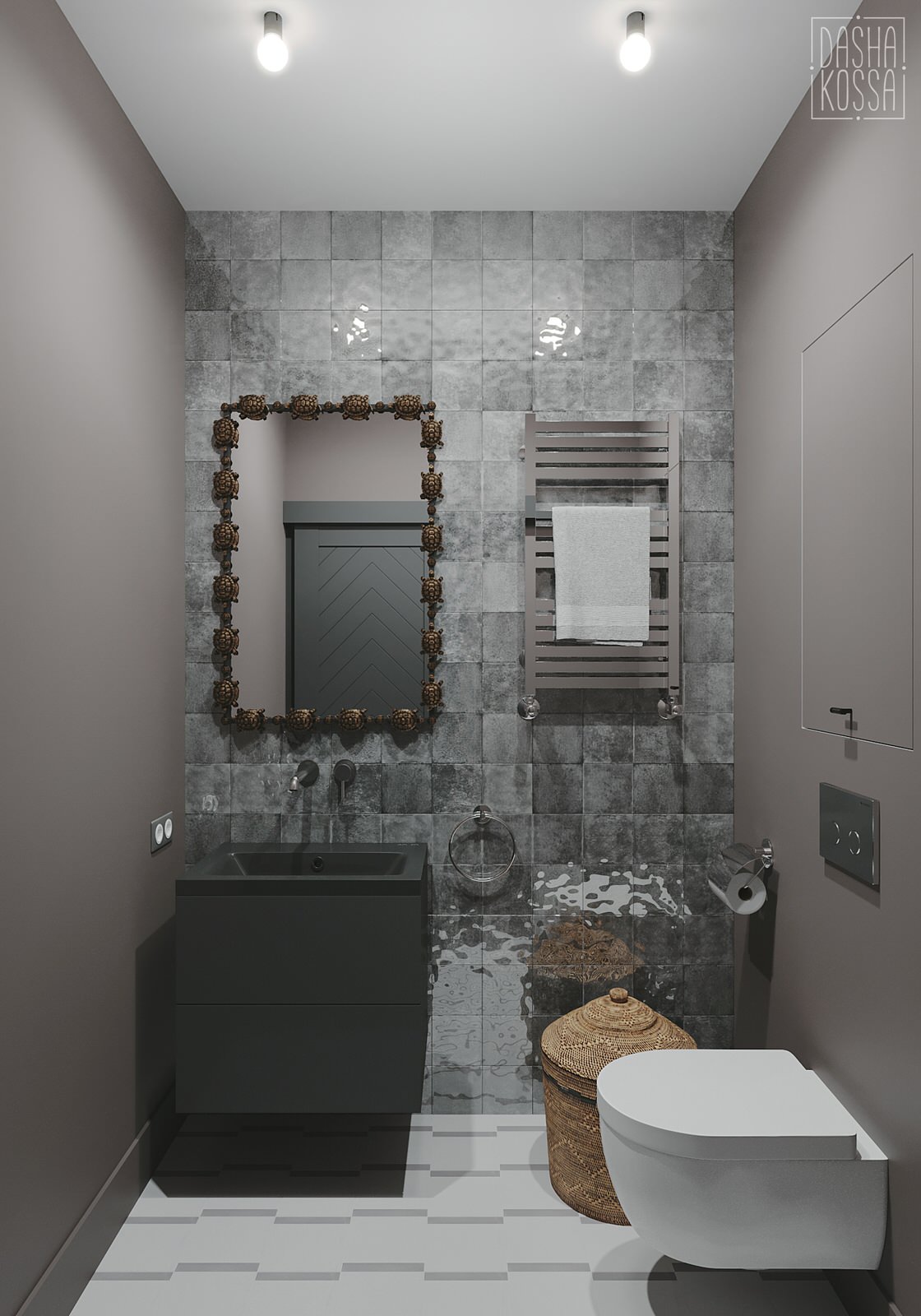 Двухуровневая квартира для загородной жизни в комфортных условиях