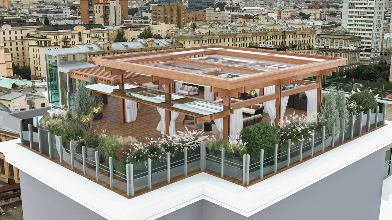 Терасса пент-хаус