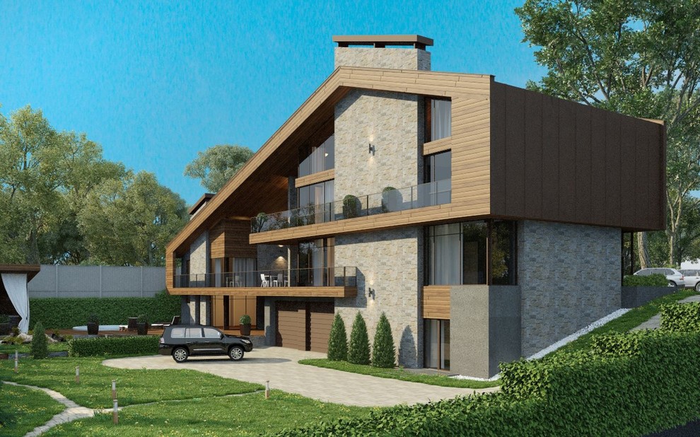 Обложка проекта: Индивидуальный жилой дом в пригороде Владивостока