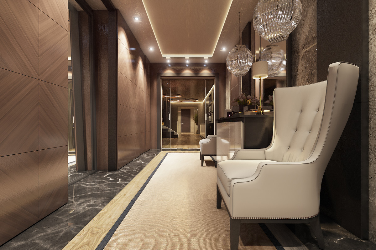 Интерьер загородного  дома