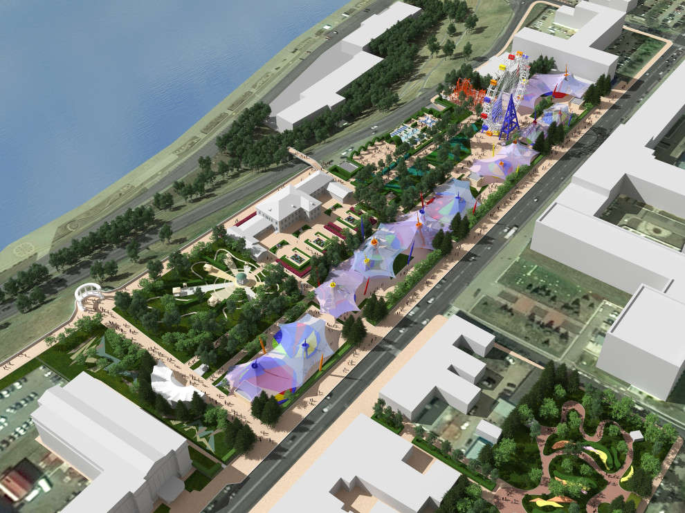 Обложка проекта: Конкурс на лучший эскизный проект территории Летнего сада им. М. Горького