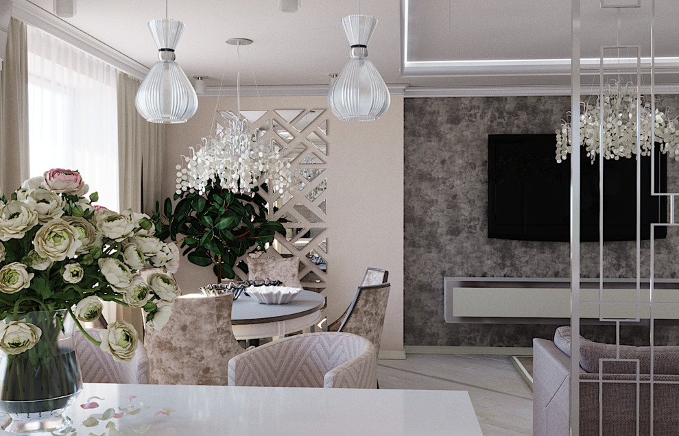 Визуализация гостиной