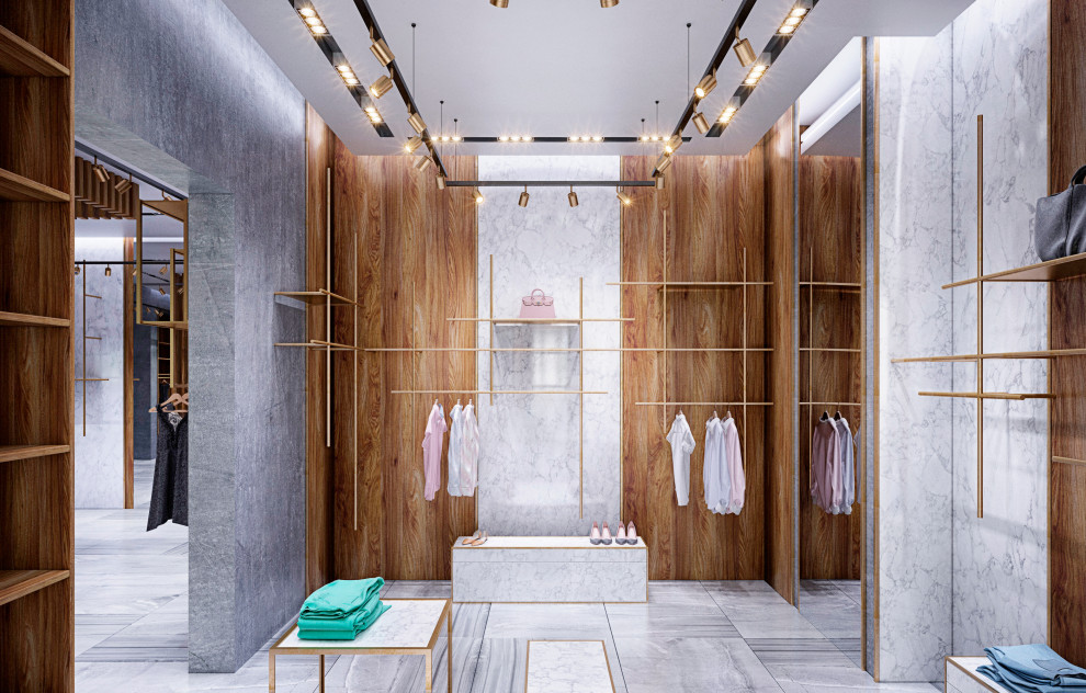 Обложка проекта: Визуализация магазина брендовой одежды