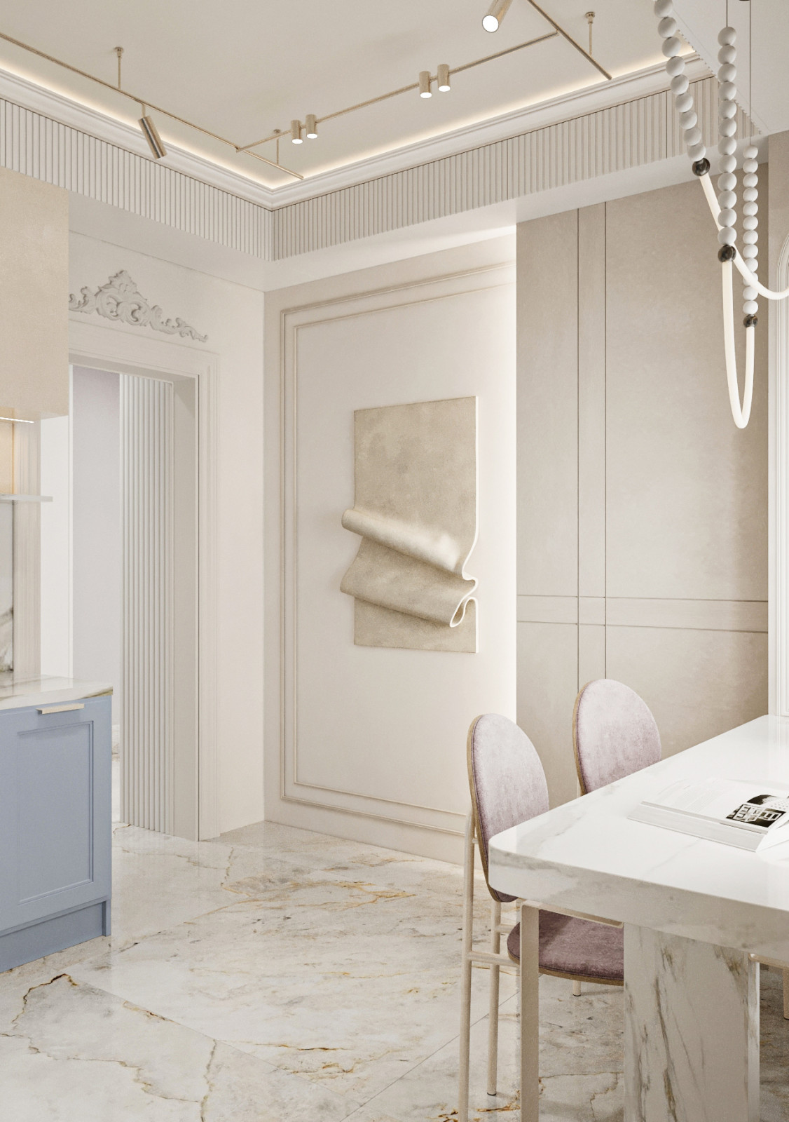 Жилой комплекс бизнес-класса "Морская набережная" 110 кв.м. Проект 2024г.