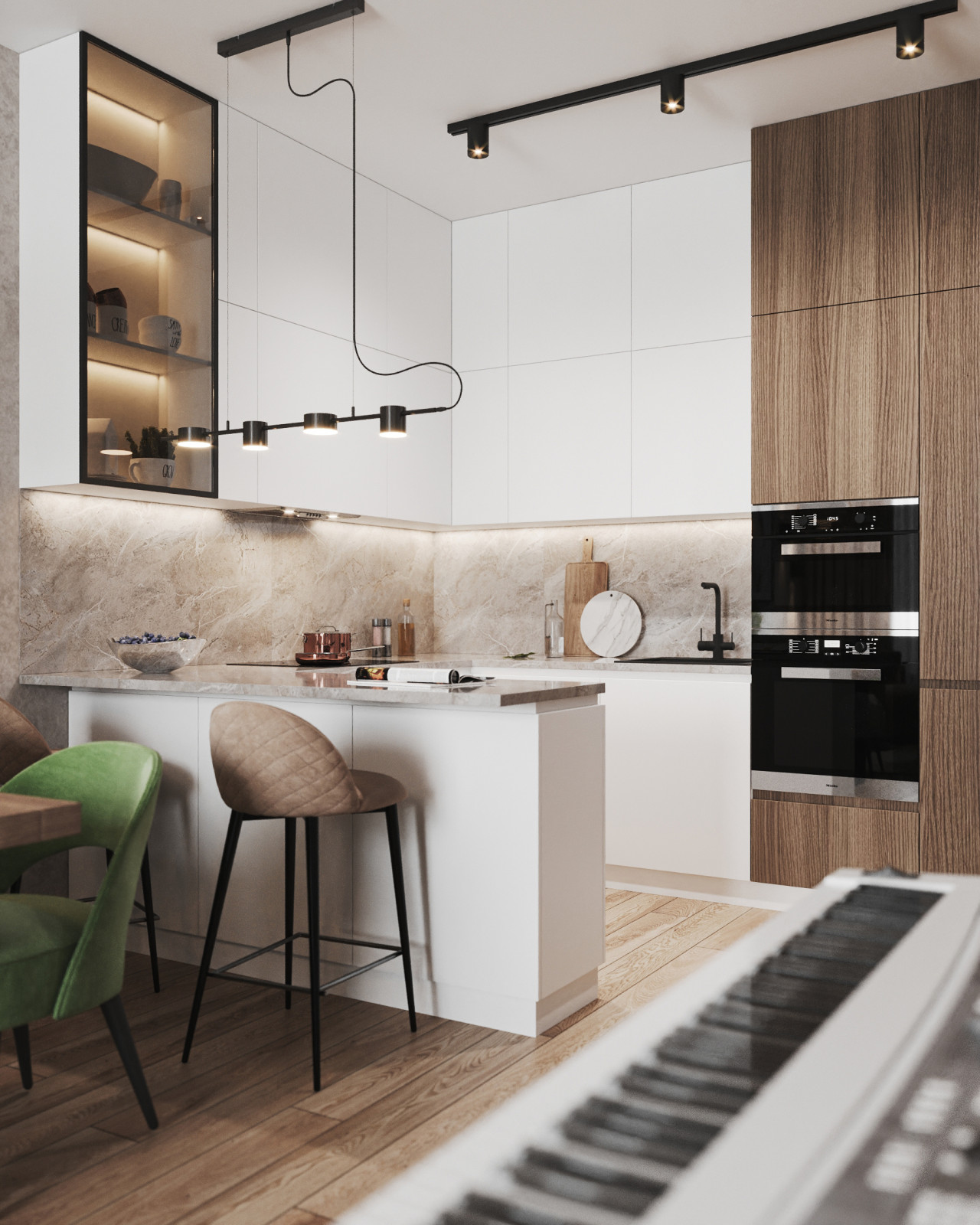 Трехкомнатная квартира в ЖК Savin House