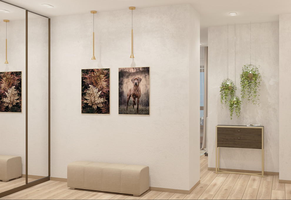 Квартира для двоих в американском стиле