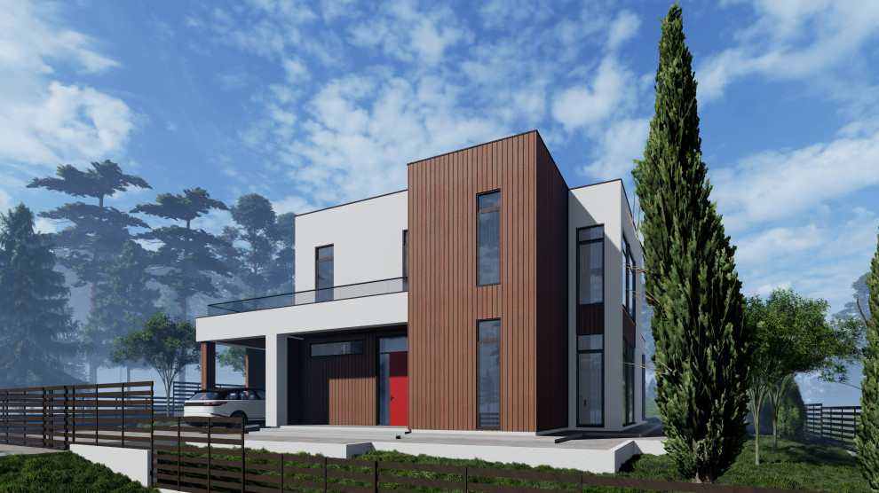 Современный дом в Кондырева