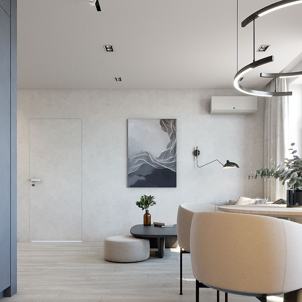 Кухня-гостиная ЖК Энтузиастов