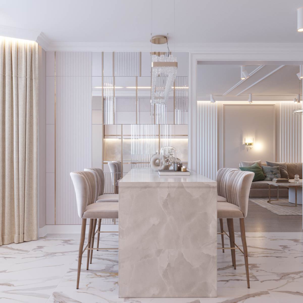 Дизайн интерьера квартиры в Москве