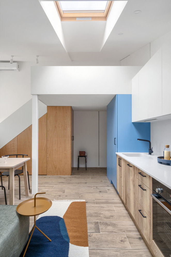 Мансарда со спальней на антресоли