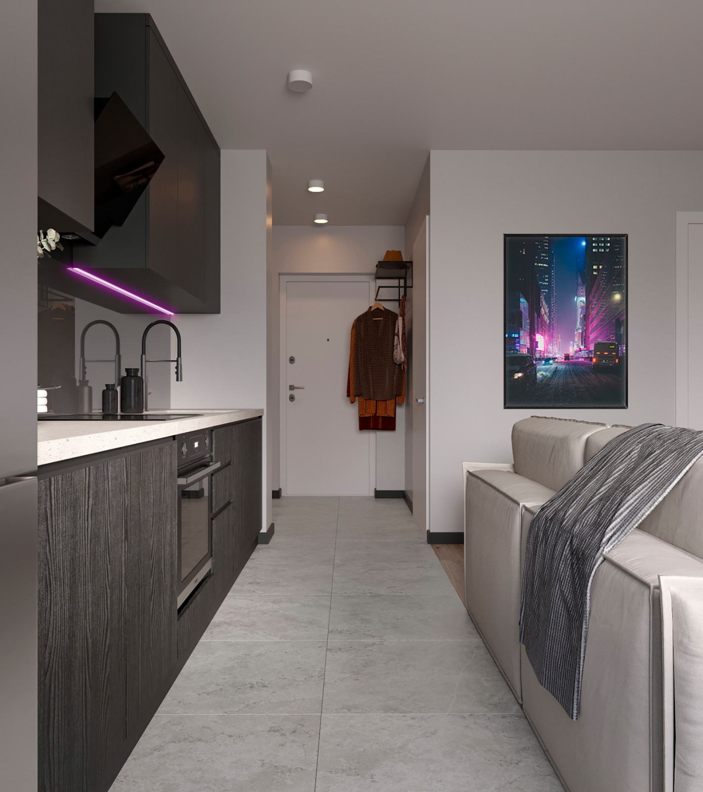 Кухня-гостиная