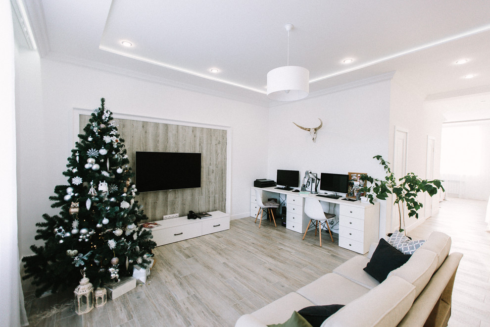 Зона отдыха и рабочие места Супругов