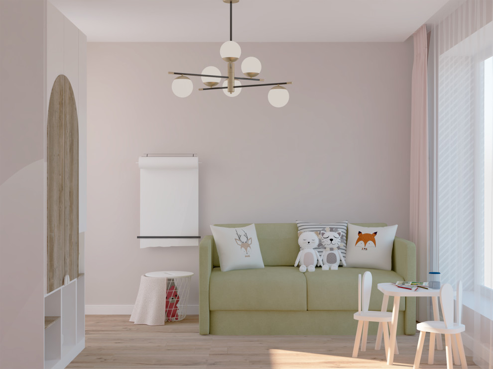 Варианты визуализации детской для девочки