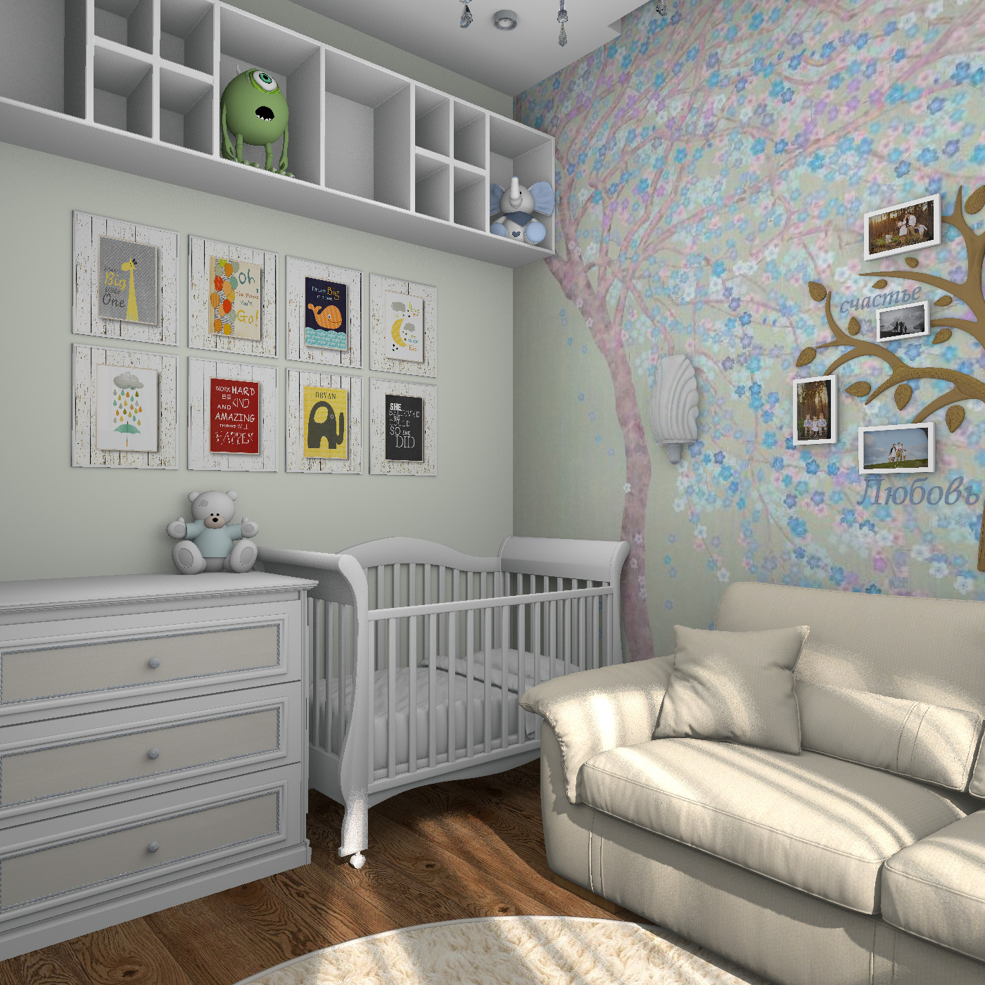 Новогорская Ривьера: квартира свободной планировки для супругов