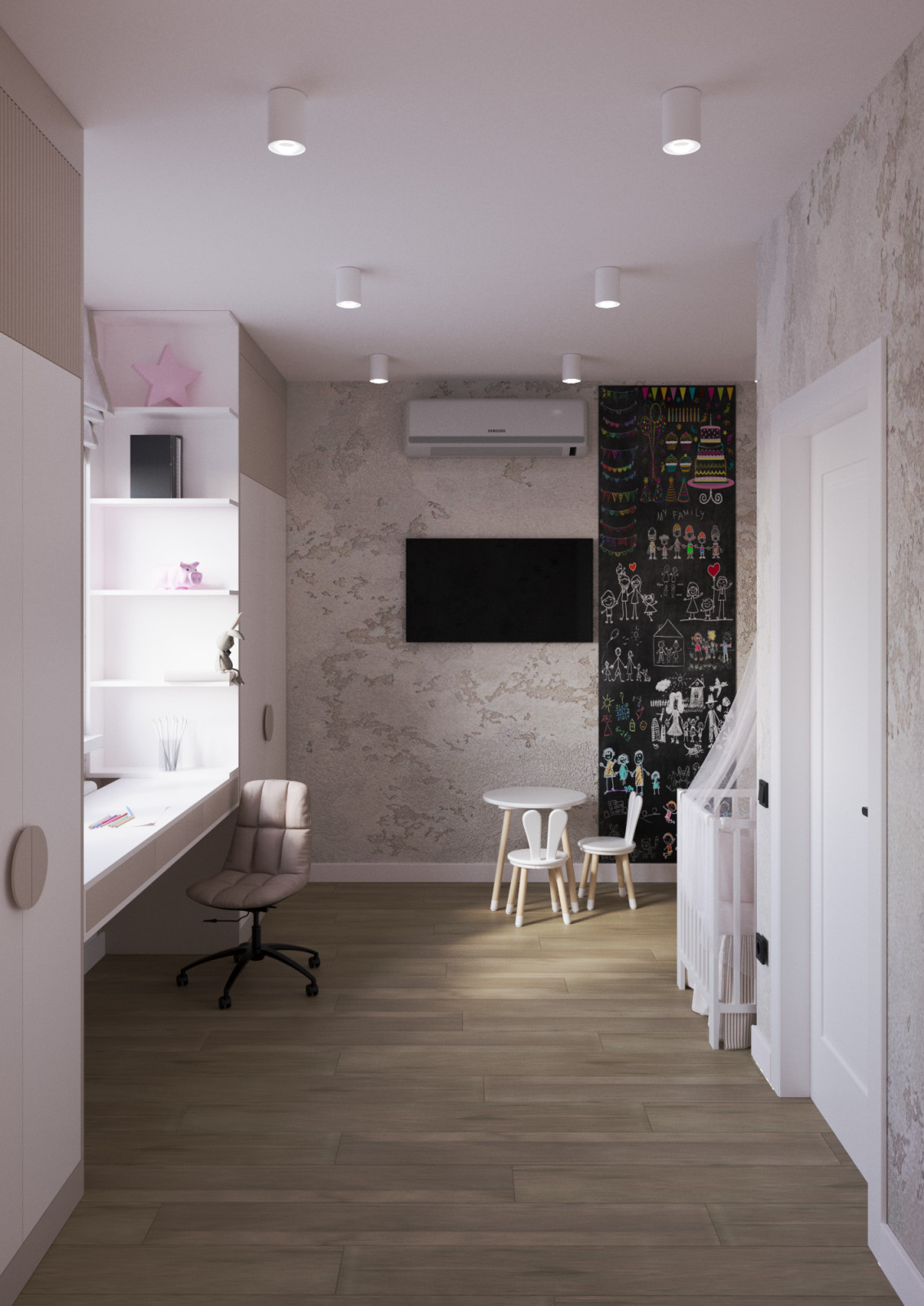 Обложка проекта: Дизайн для девочки