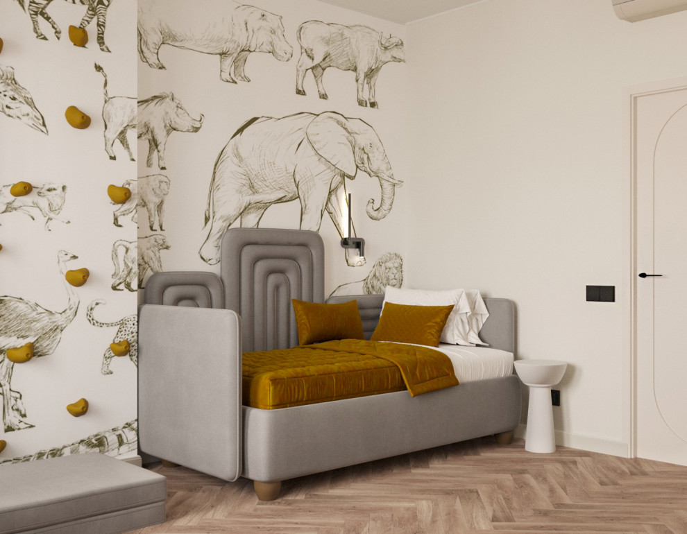 Дизайн-проект для семьи с двумя  маленькими детьми