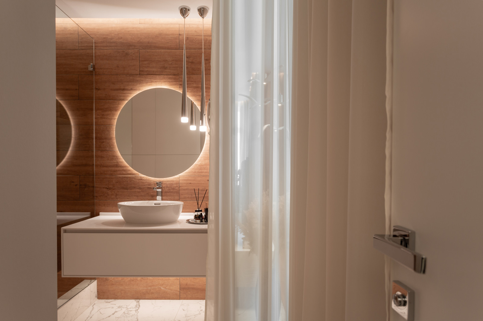 "Осеннее сияние" из серии интерьеров Состояния природы