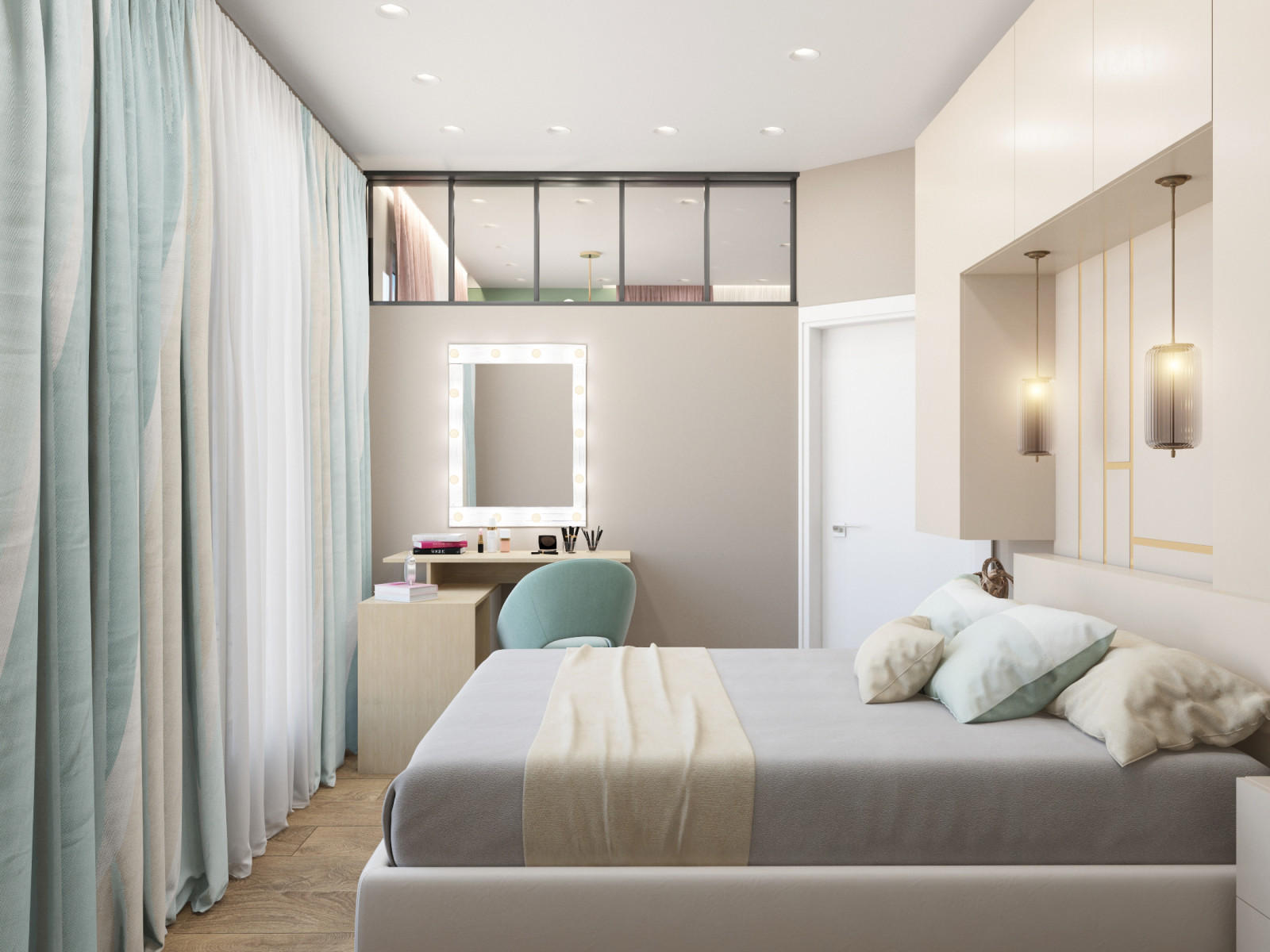 Проект квартиры для молодой девушки