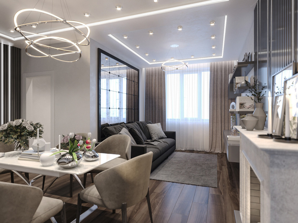 Дизайн интерьера таунхауса (дер.Глазково)