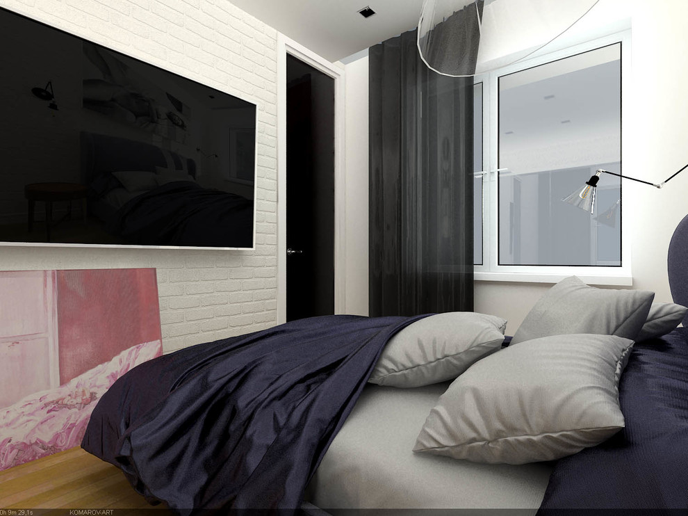 Интерьер Квартиры. Студия двушка. Лофт.