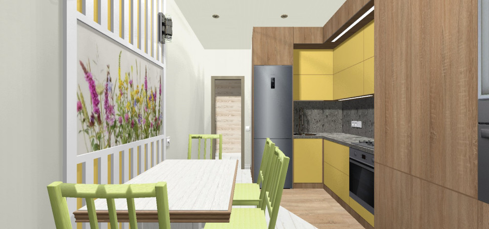 Приглушенная мята, оливки и солнце