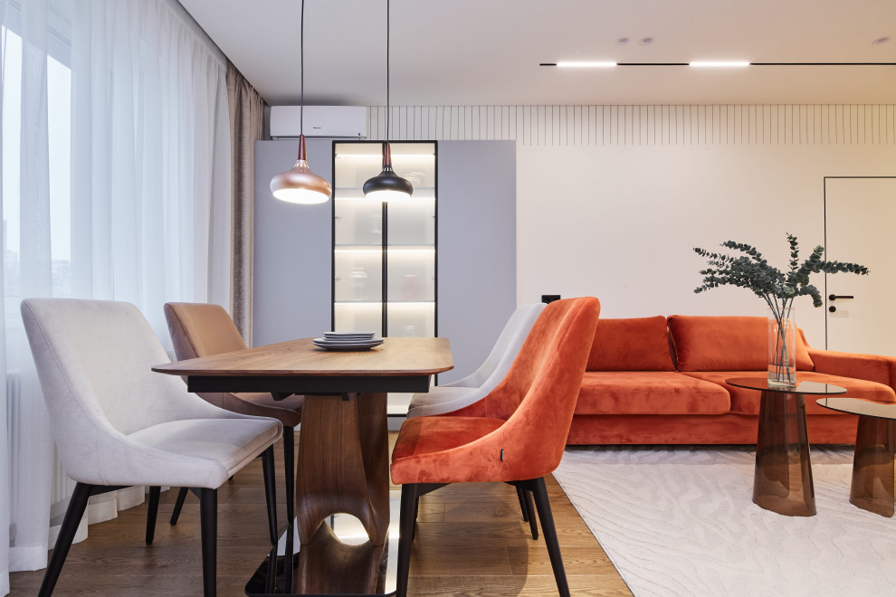 Современный дизайн трехкомнатной квартиры 112 кв. м.